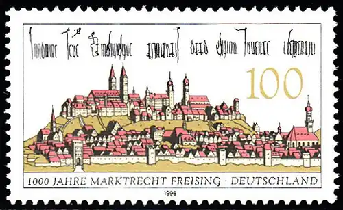 BUND 1996 Michel-Nummer 1856 postfrisch EINZELMARKE