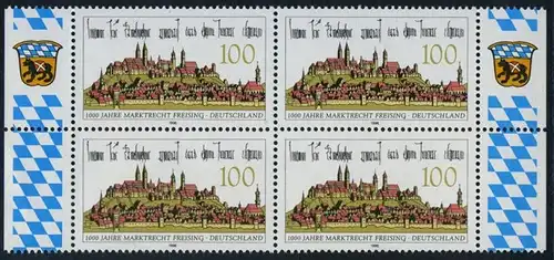 BUND 1996 Michel-Nummer 1856 postfrisch BLOCK RÄNDER rechts/links