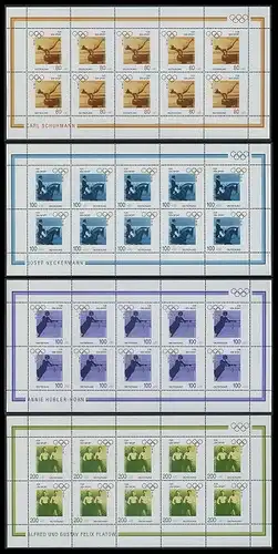 BUND 1996 Michel-Nummer 1861-1864 postfrisch SATZ(4) BÖGEN(je 10)