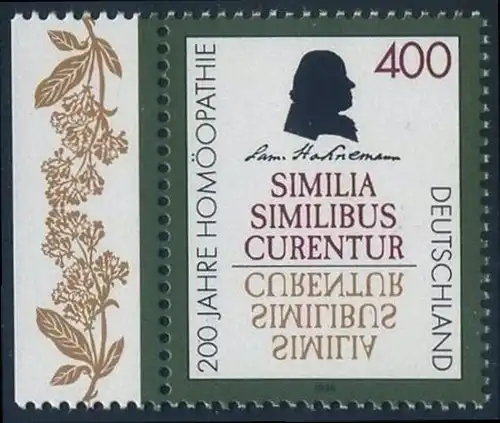 BUND 1996 Michel-Nummer 1880 postfrisch EINZELMARKE RAND links