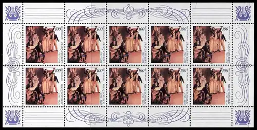 BUND 1997 Michel-Nummer 1895 postfrisch BOGEN(10)