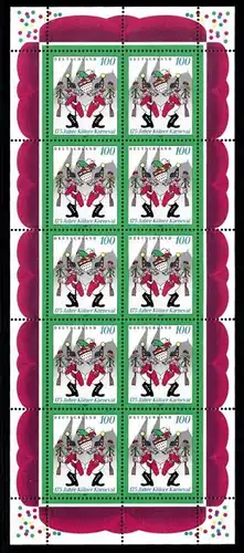 BUND 1997 Michel-Nummer 1903 postfrisch BOGEN(10)