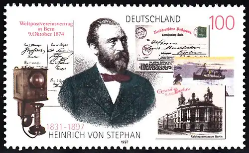 BUND 1997 Michel-Nummer 1912 postfrisch EINZELMARKE