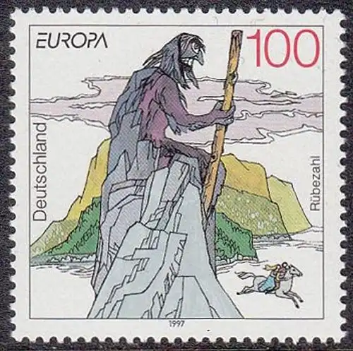 BUND 1997 Michel-Nummer 1916 postfrisch EINZELMARKE