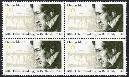 BUND 1997 Michel-Nummer 1953 postfrisch BLOCK