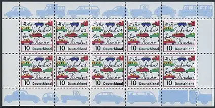 BUND 1997 Michel-Nummer 1954 postfrisch BOGEN(10)