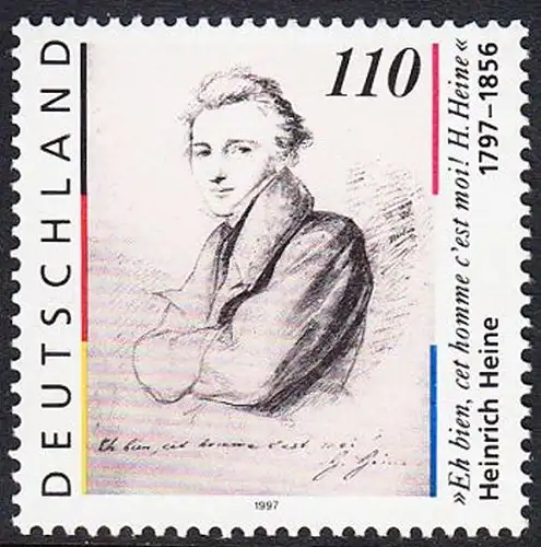 BUND 1997 Michel-Nummer 1962 postfrisch EINZELMARKE