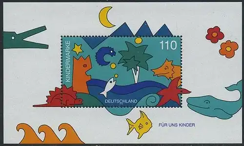 BUND 1998 Michel-Nummer 1980 postfrisch BOGEN(1) -Blockausgabe 42-