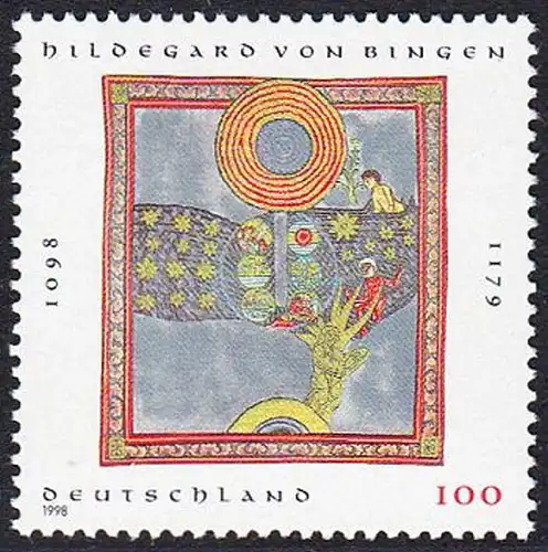 BUND 1998 Michel-Nummer 1981 postfrisch EINZELMARKE
