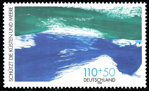 BUND 1998 Michel-Nummer 1989 postfrisch EINZELMARKE