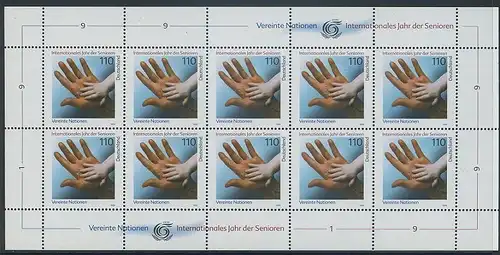 BUND 1999 Michel-Nummer 2027 postfrisch BOGEN(10)