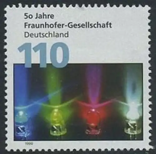 BUND 1999 Michel-Nummer 2038 postfrisch EINZELMARKE