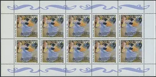 BUND 1999 Michel-Nummer 2061 postfrisch BOGEN(10)