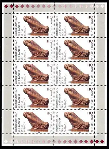 BUND 1999 Michel-Nummer 2063 postfrisch BOGEN(10)