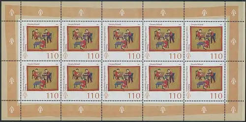 BUND 1999 Michel-Nummer 2065 postfrisch BOGEN(10)