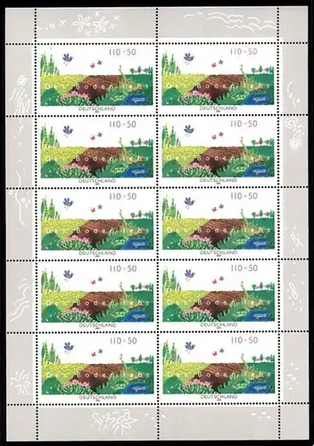 BUND 2000 Michel-Nummer 2116 postfrisch BOGEN(10)