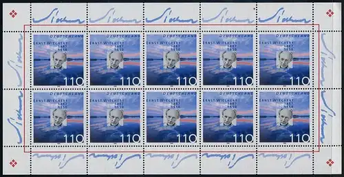 BUND 2000 Michel-Nummer 2132 postfrisch BOGEN(10)