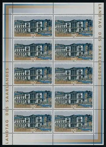 BUND 2000 Michel-Nummer 2153 postfrisch BOGEN(10)