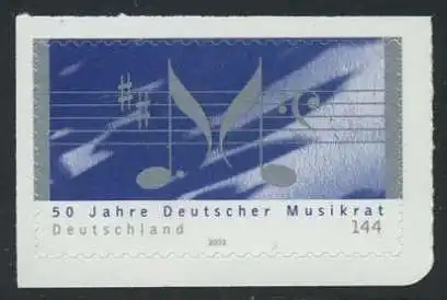 BUND 2004 Michel-Nummer 2380 postfrisch EINZELMARKE (d) -aus MH/selbstklebend-