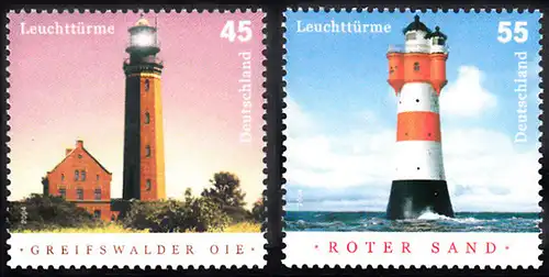 BUND 2004 Michel-Nummer 2409-2410 postfrisch SATZ(2) EINZELMARKEN