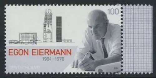 BUND 2004 Michel-Nummer 2421 postfrisch EINZELMARKE RAND rechts