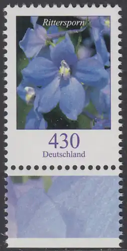 BUND 2005 Michel-Nummer 2435 postfrisch EINZELMARKE RAND unten (b)