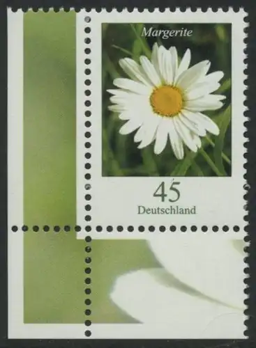 BUND 2005 Michel-Nummer 2451 postfrisch EINZELMARKE ECKRAND unten links