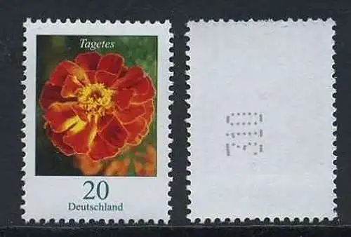 BUND 2005 Michel-Nummer 2471 postfrisch EINZELMARKE m/ rücks.Rollennummer 310