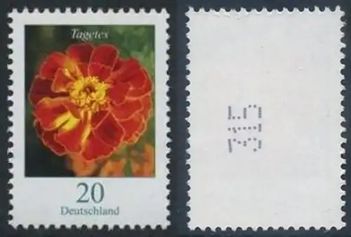 BUND 2005 Michel-Nummer 2471 postfrisch EINZELMARKE m/ rücks.Rollennummer 315