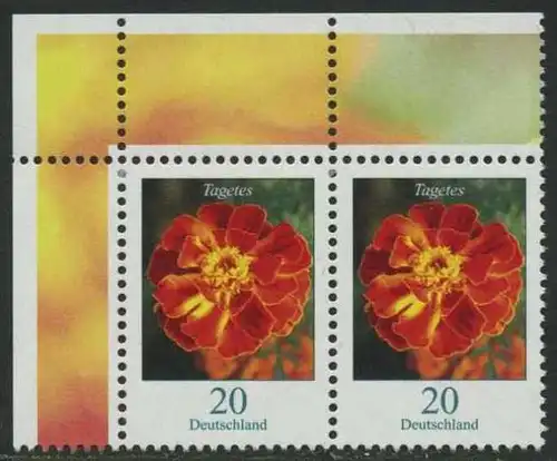 BUND 2005 Michel-Nummer 2471 postfrisch horiz.PAAR ECKRAND oben links