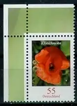 BUND 2005 Michel-Nummer 2472 postfrisch EINZELMARKE ECKRAND oben links