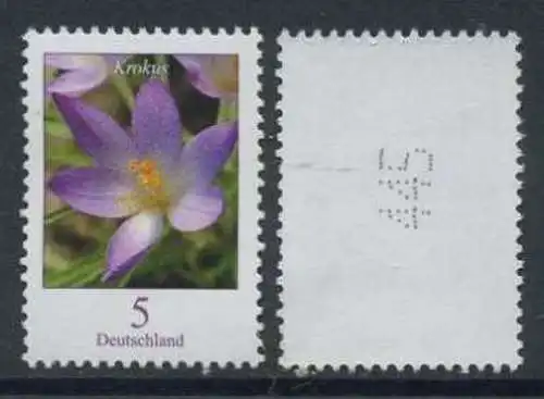 BUND 2005 Michel-Nummer 2480 postfrisch EINZELMARKE m/ rücks.Rollennummer 445