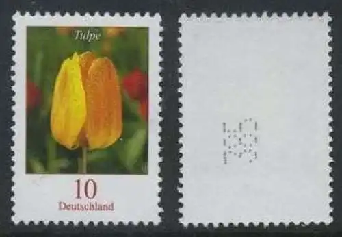 BUND 2005 Michel-Nummer 2484 postfrisch EINZELMARKE m/ rücks.Rollennummer 385