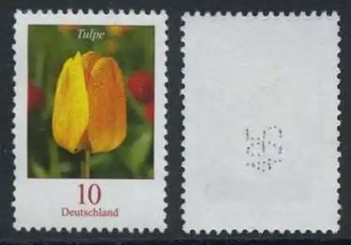 BUND 2005 Michel-Nummer 2484 postfrisch EINZELMARKE m/ rücks.Rollennummer 495