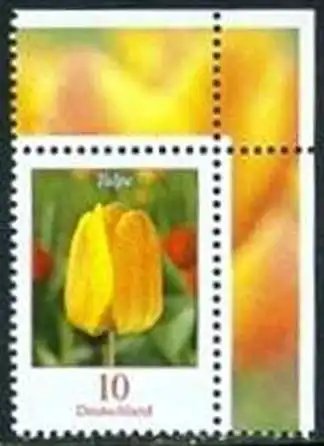 BUND 2005 Michel-Nummer 2484 postfrisch EINZELMARKE ECKRAND oben rechts