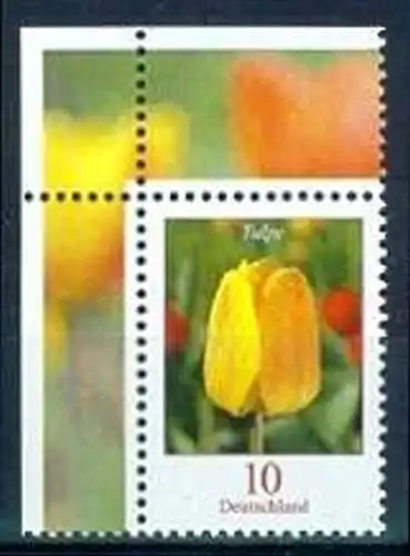 BUND 2005 Michel-Nummer 2484 postfrisch EINZELMARKE ECKRAND oben links