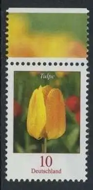 BUND 2005 Michel-Nummer 2484 postfrisch EINZELMARKE RAND oben (b)