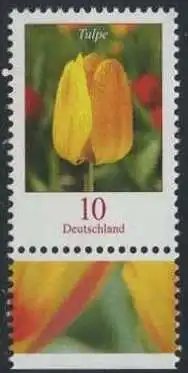 BUND 2005 Michel-Nummer 2484 postfrisch EINZELMARKE RAND unten (a)