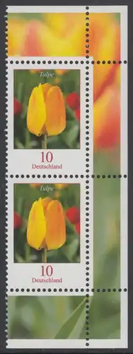 BUND 2005 Michel-Nummer 2484 postfrisch vert.PAAR ECKRÄNDER oben rechts/unten rechts