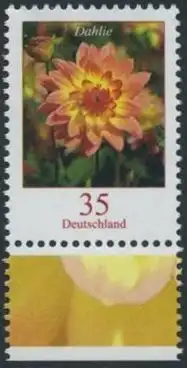 BUND 2006 Michel-Nummer 2505 postfrisch EINZELMARKE RAND unten (b)