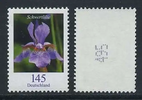 BUND 2006 Michel-Nummer 2507 postfrisch EINZELMARKE m/ rücks.Rollennummer 495