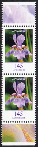 BUND 2006 Michel-Nummer 2507 postfrisch vert.PAAR RÄNDER oben/unten