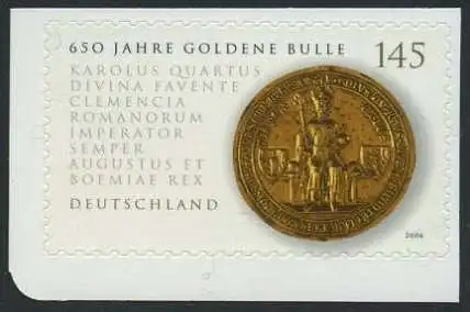 BUND 2006 Michel-Nummer 2516 postfrisch EINZELMARKE (i) -aus MH/selbstklebend-