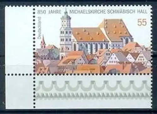 BUND 2006 Michel-Nummer 2522 postfrisch EINZELMARKE ECKRAND unten links