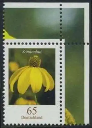 BUND 2006 Michel-Nummer 2524 postfrisch EINZELMARKE ECKRAND oben rechts