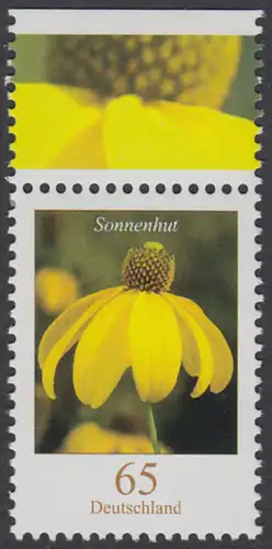 BUND 2006 Michel-Nummer 2524 postfrisch EINZELMARKE RAND oben (c)