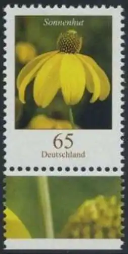 BUND 2006 Michel-Nummer 2524 postfrisch EINZELMARKE RAND unten (c)