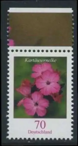 BUND 2006 Michel-Nummer 2529 postfrisch EINZELMARKE RAND oben (b)