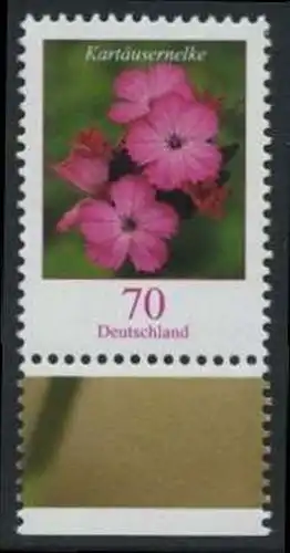 BUND 2006 Michel-Nummer 2529 postfrisch EINZELMARKE RAND unten (a)