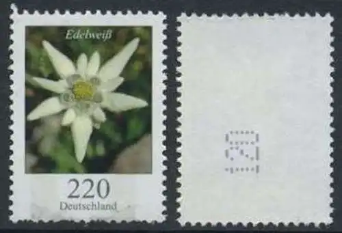 BUND 2006 Michel-Nummer 2530 postfrisch EINZELMARKE m/ rücks.Rollennummer 120